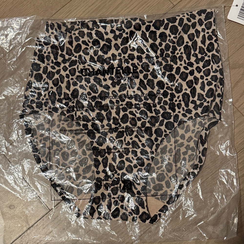 Chantelle Animal Print High Waist Briefs